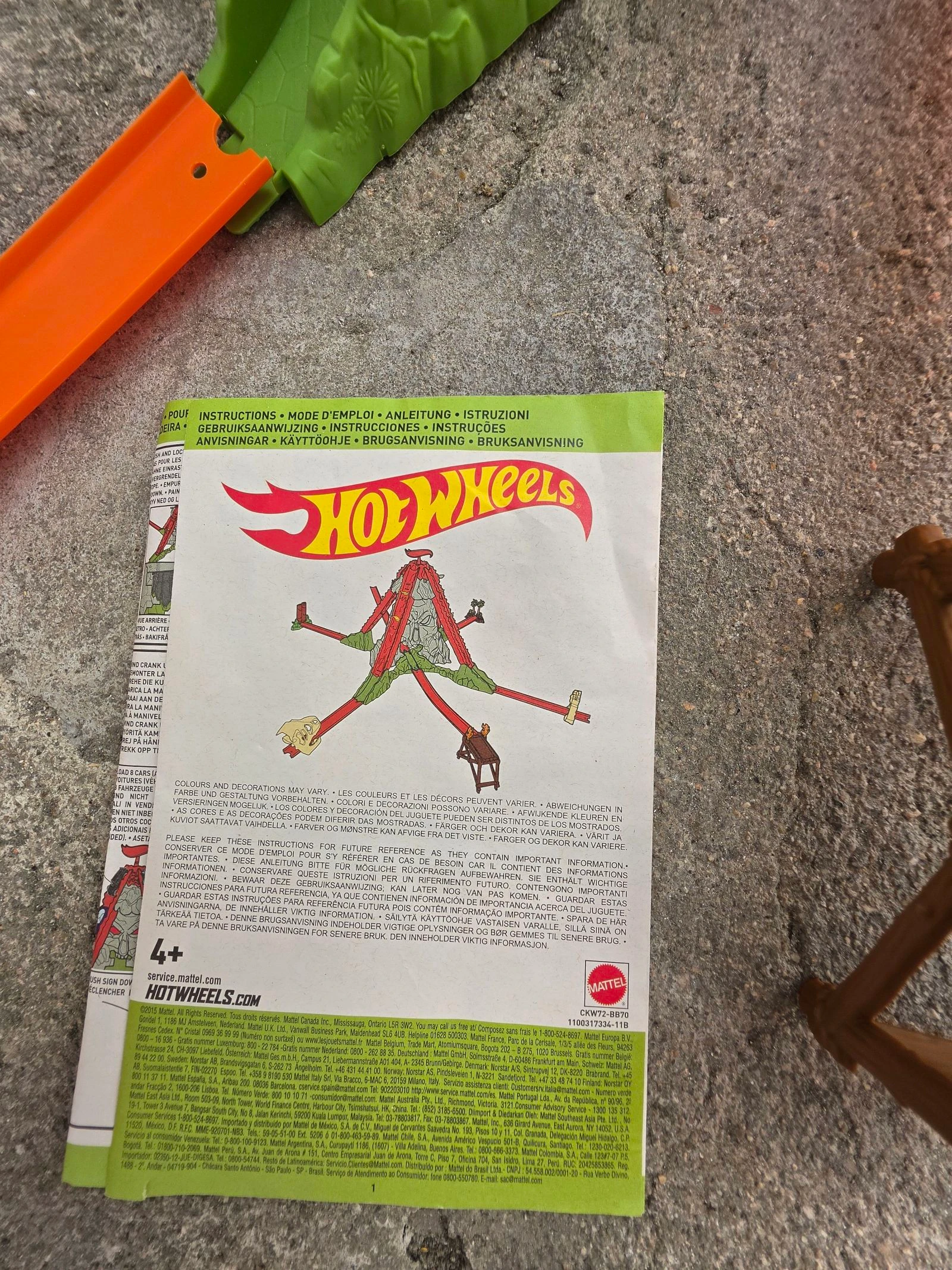 Pista Hot Wheels Volcano Blast  (Supervolcán – photo 17